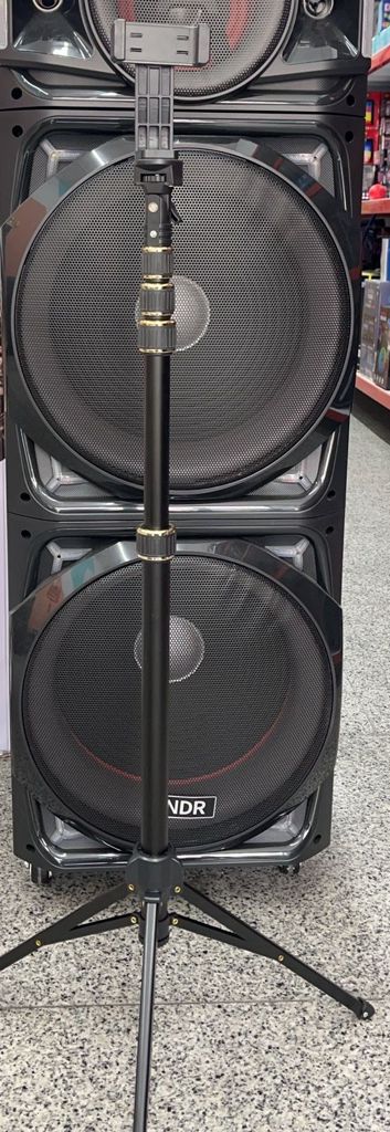 Soporte de Aluminio con 7 Pinzas