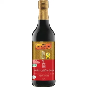 Premium Light Soy Sauce Lee Kum Kee Hong Kong, Salsa de Soja Clara Gourmet, Fermentación Natural