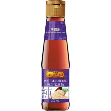 Aceite de Sésamo Tostado Premium 100% Puro Vegano Aromático Lee Kum Kee