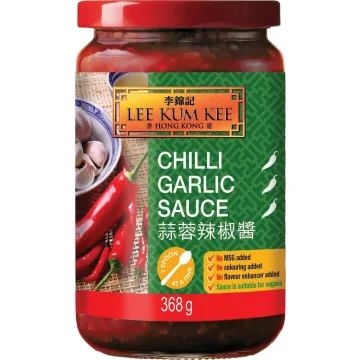 Chili Garlic Sauce 368g Lee Kum Kee Spicy Garlic Chili Sauce Vegan Asian Condiment