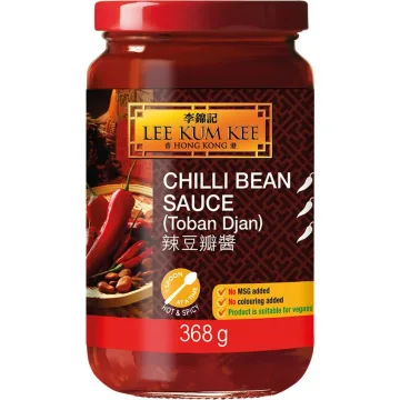 Chilli Bean Sauce Doubanjiang 368 g Lee Kum Kee, Salsa Picante Sichuan Auténtica Vegana